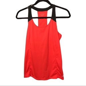BCG Neon Orange Racerback Athletic Tank Top Medium
